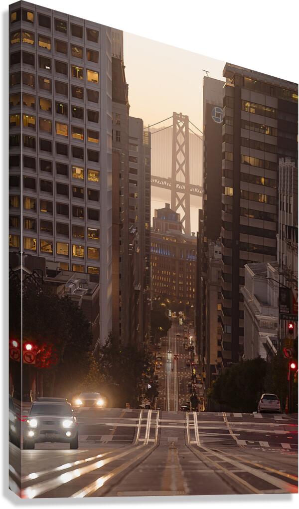 SF Sunrise Canvas Print
