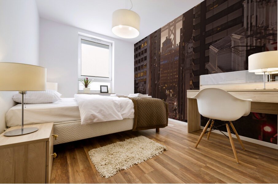 SF Sunrise Mural print