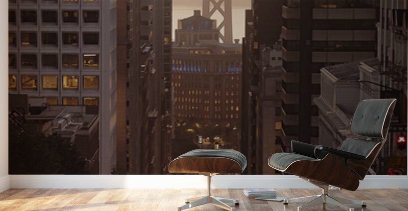 SF Sunrise Wall Murals